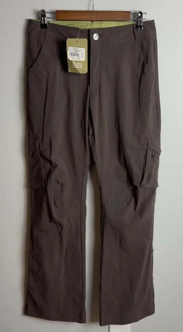 NWT REI Co-op Sahale Convertible Hiking Pants Size 8 Pinecone Brown Women’s